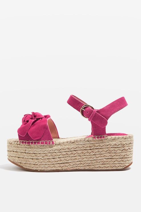 WENDY Bow Wedge Espadrilles | Topshop US