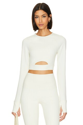 BEACH RIOT Francine Top in Snow Cloud from Revolve.com | Revolve Clothing (Global)