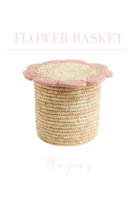 Flower basket | laundry | girls room | organization 

#LTKkids #LTKfamily #LTKbaby