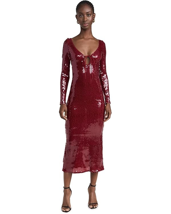 Bardot Women's Verona Sequin Maxi Dress | Amazon (US)