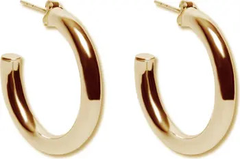 Argento Vivo Sterling Silver Sterling Silver Tubular Hoop Earrings | Nordstrom | Nordstrom