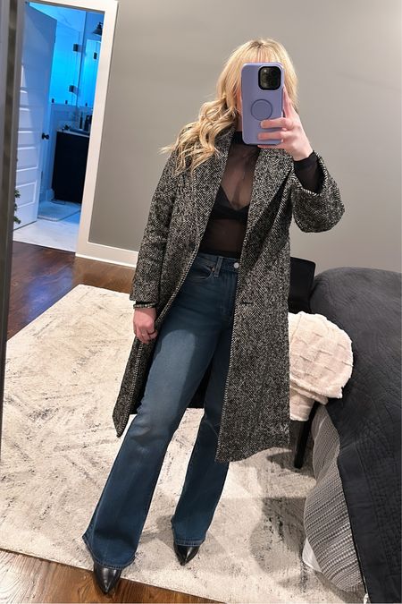 Lizzie McGuire you’re an outfit repeater!!! seriously can’t stop wearing this coat & now these jeans. and perfectly paired with some pointy booties! 

#LTKshoecrush #LTKstyletip #LTKsalealert