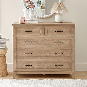 Hampton Seadrift 5-Drawer Dresser (42w x 21d") | Pottery Barn Teen