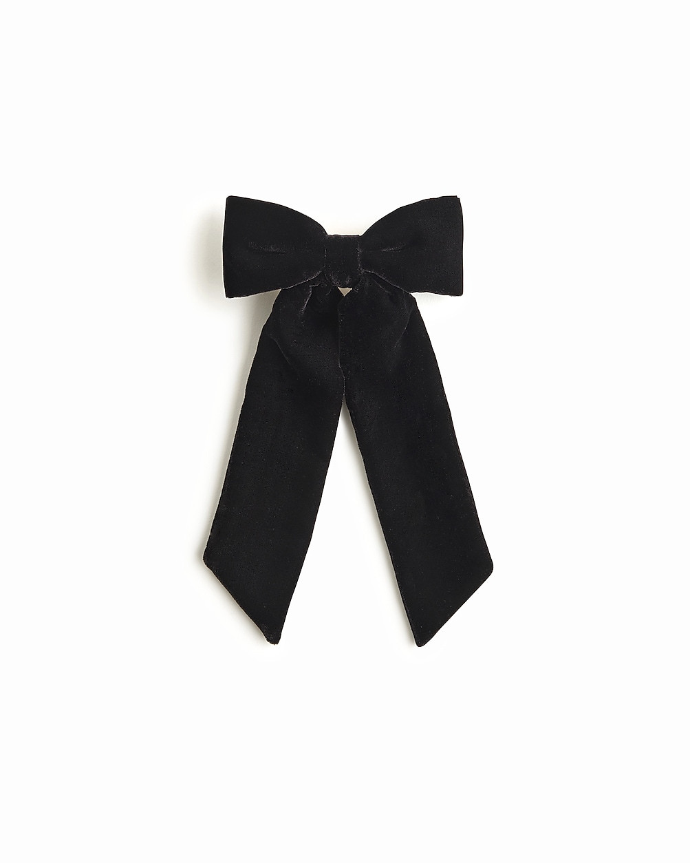 Velvet bow barrette | J.Crew Factory
