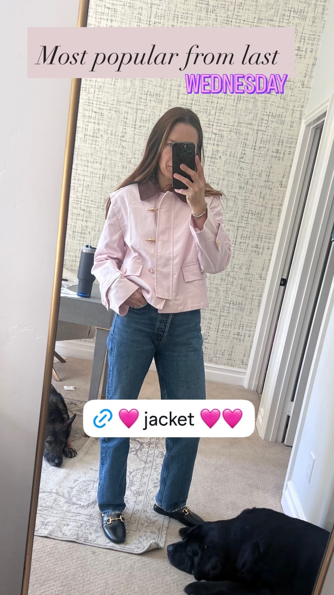 Spring jacket, quiet luxury, rich girl style, rich girl aesthetic, Mom jeans, pink jacket, French girl aesthetic 

#LTKWorkwear #LTKootd #LTKmomlife