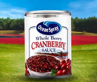 Ocean Spray Whole Berry Cranberry Sauce, 14 oz - Walmart.com | Walmart (US)