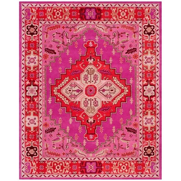 SAFAVIEH Handmade Bellagio Gracia Modern Oriental Wool Rug - - 13324990 | Overstock