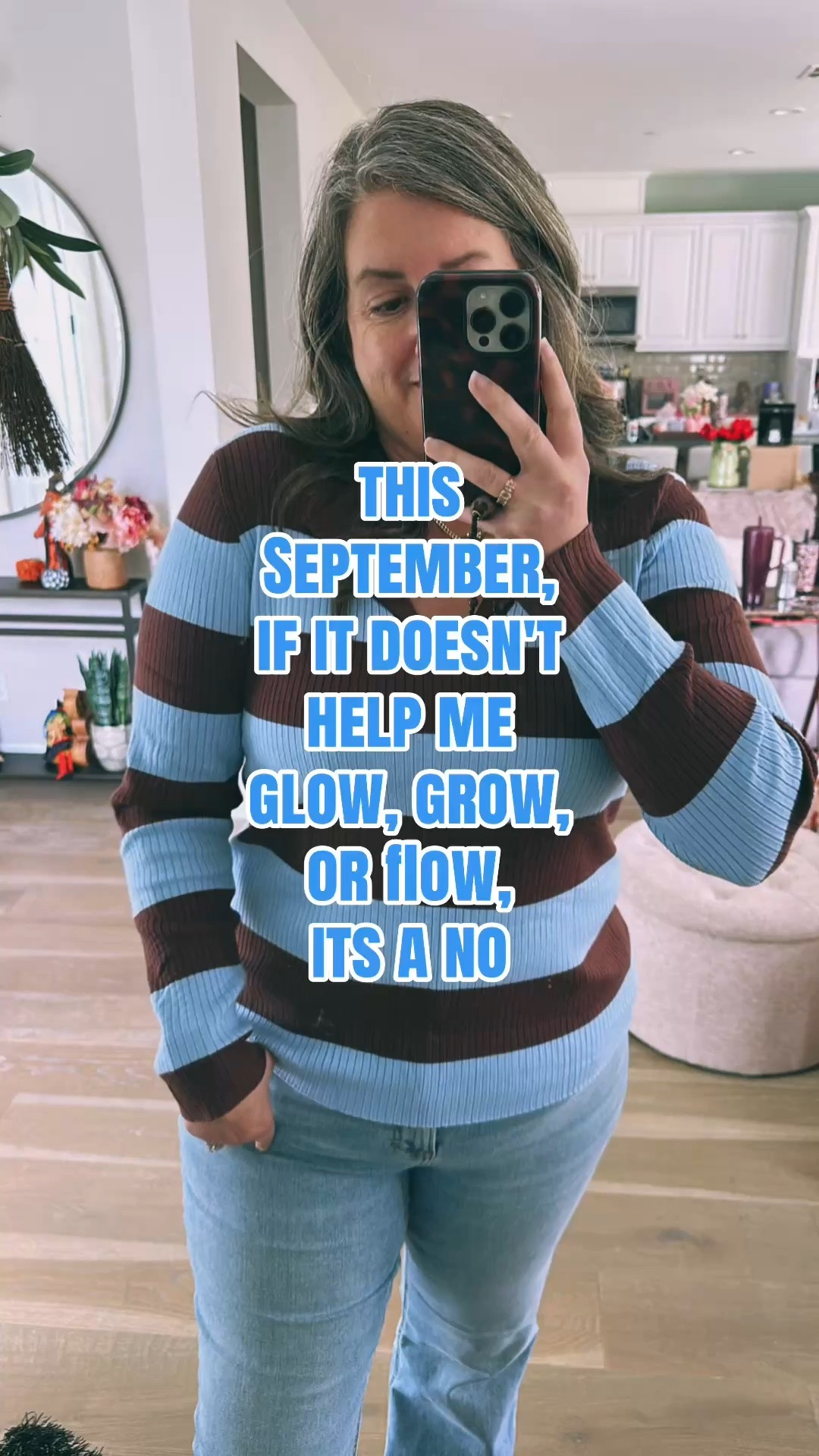 Such a fun top for fall and my shoes are so dang comfy!!

#LTKMidsize #LTKOver40 #LTKootd