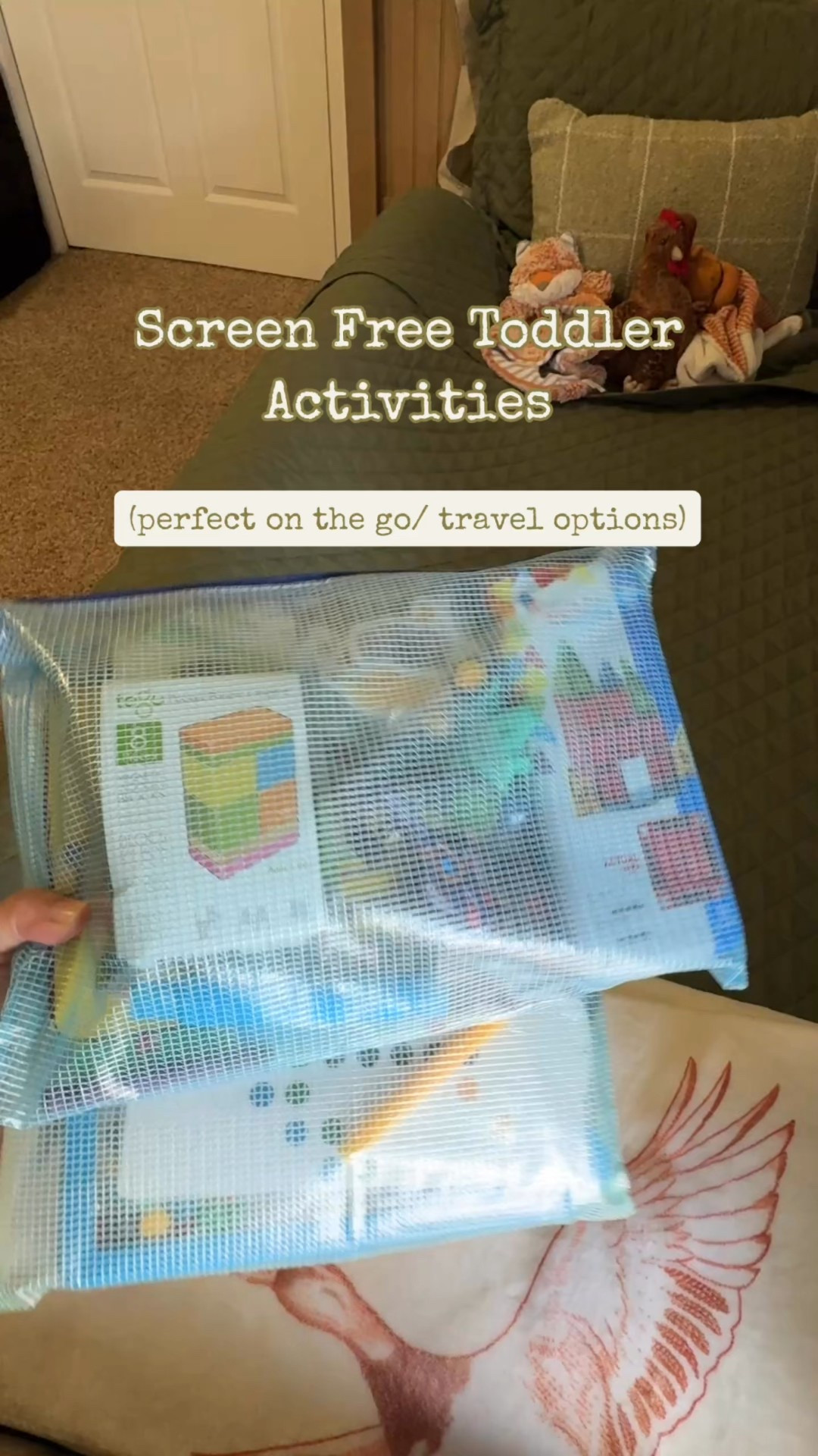 Whether you’re going on a road trip 🚗 or traveling by air ✈️, it’s a good idea to have some activities for the littles to keep them occupied and happy 😄 These are our current favorite screen-free options. #thisjoyfulnest 


screen free activities | toddler travel | motherhood