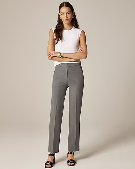 Kate straight-leg pant in four-season stretch | J. Crew US