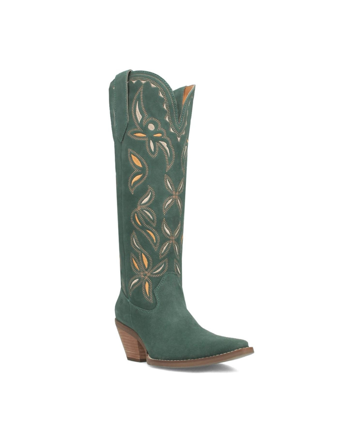 Dingo Women's Bandelera Leather Boots - Green | Macy's