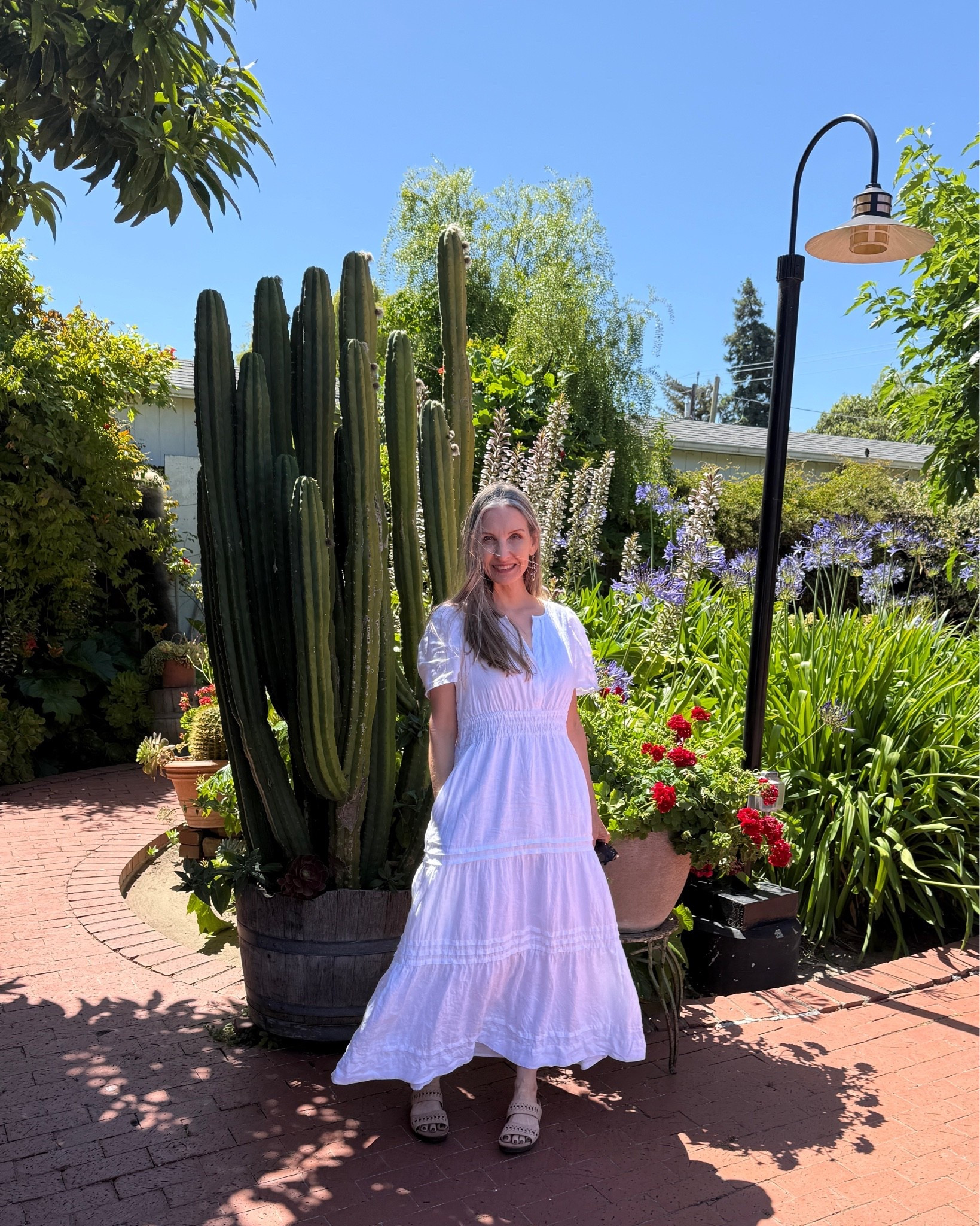 Easy breezy linen summer dress …
perfect for summer weekends.  #sundress #summerdress #maxidress #linendress #whitedress

#LTKdayinmylife #LTKOver40 #LTKSeasonal