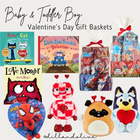 Valentine’s Day Gift Basket | Baby & Toddler Boy | Little Boy | Vday Gift for Kids

#LTKSeasonal #LTKGiftGuide #LTKkids