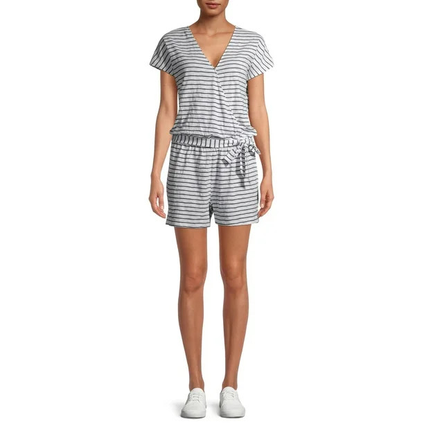 Time and Tru - TIME AND TRU WOMEN`S KNIT ROMPER - Walmart.com | Walmart (US)