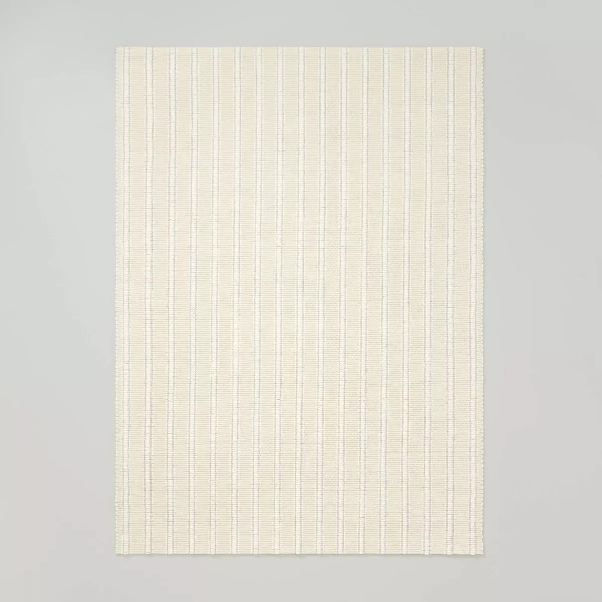 7' x 10' Chunky Texture Stripe Area Rug Cream - Hearth & Hand™ with Magnolia: Woven Farmhouse I... | Target