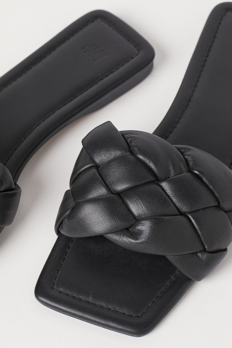Leather Slides | H&M (US + CA)