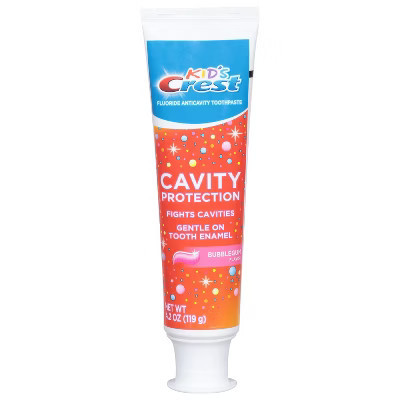 Kid's Crest Cavity Protection Bubblegum Flavor Toothpaste 4.2 oz | Target
