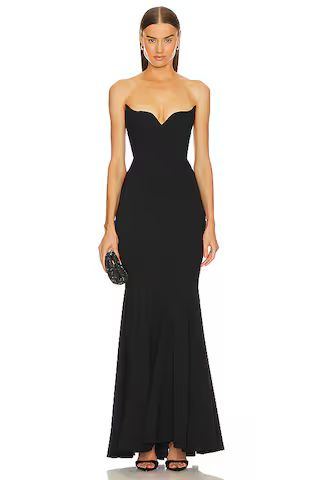 Michael Costello x REVOLVE Billie Gown in Black from Revolve.com | Revolve Clothing (Global)