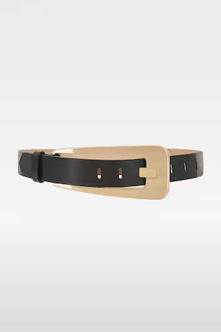 REVOLVE LOS ANGELES Grande Buckle Belt in Black. - size S | Revolve Clothing (Global)