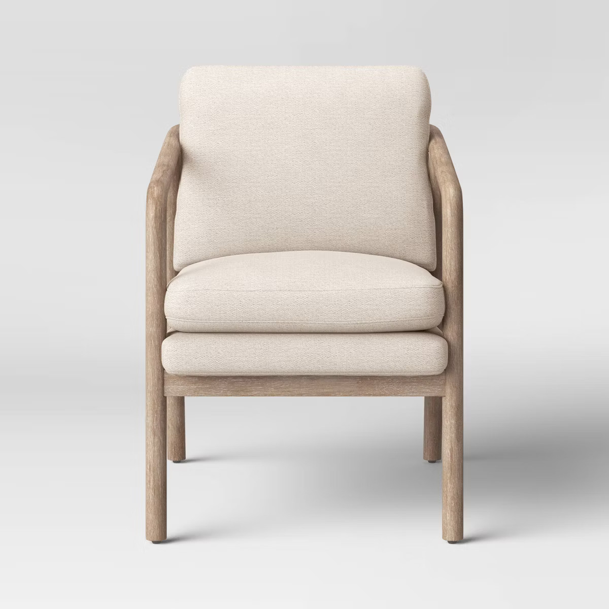 Tufeld Wood Armchair Beige - Threshold™ | Target