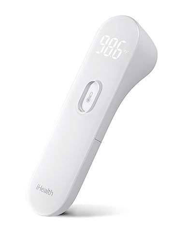 iHealth No-Touch Forehead Thermometer, Digital Infrared Thermometer for Adults and Kids, Touchles... | Amazon (US)