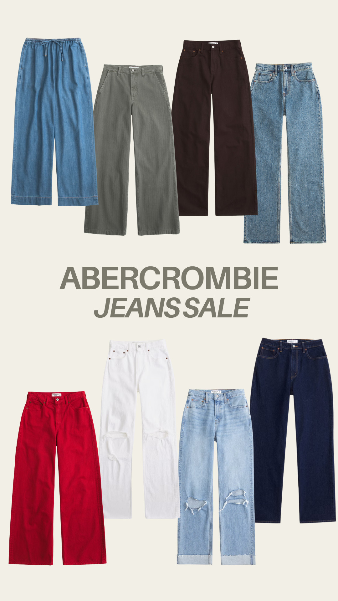 use code DENIMAF for an extra 15% off 🤍 

sale alert, jeans, denim, abercrombie, fall outfits, casual outfits, michele jaliene 

 #LTKootd #LTKSaleAlert