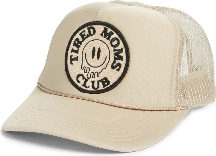 Tired Moms Club Patch Trucker Hat | Nordstrom
