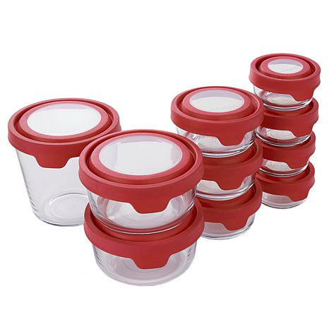 Anchor Hocking TrueSeal 20-piece Leak-Proof Glass Food Storage Set - 21769870 | HSN | HSN