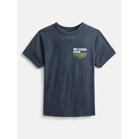 Big League Chew Boys' Front Back Graphic Tee with Short Sleeves, Sizes 4-18 | Walmart (US)