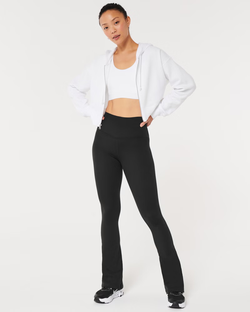 Gilly Hicks Active Recharge High-Rise Mini Flare Leggings | Hollister (US)