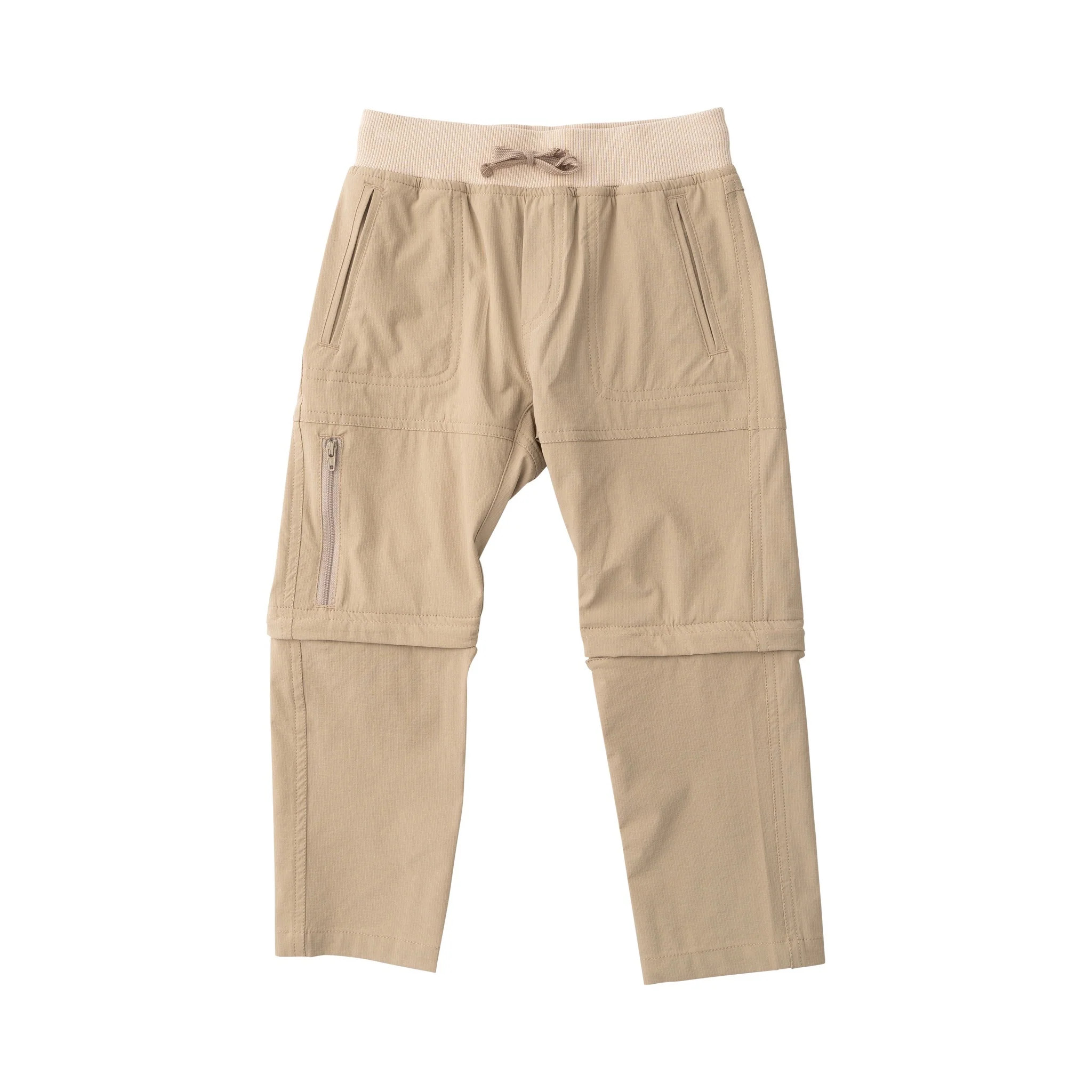 Boys Zip Off Cargo Pant in Trench Coat Khaki | PRODOH