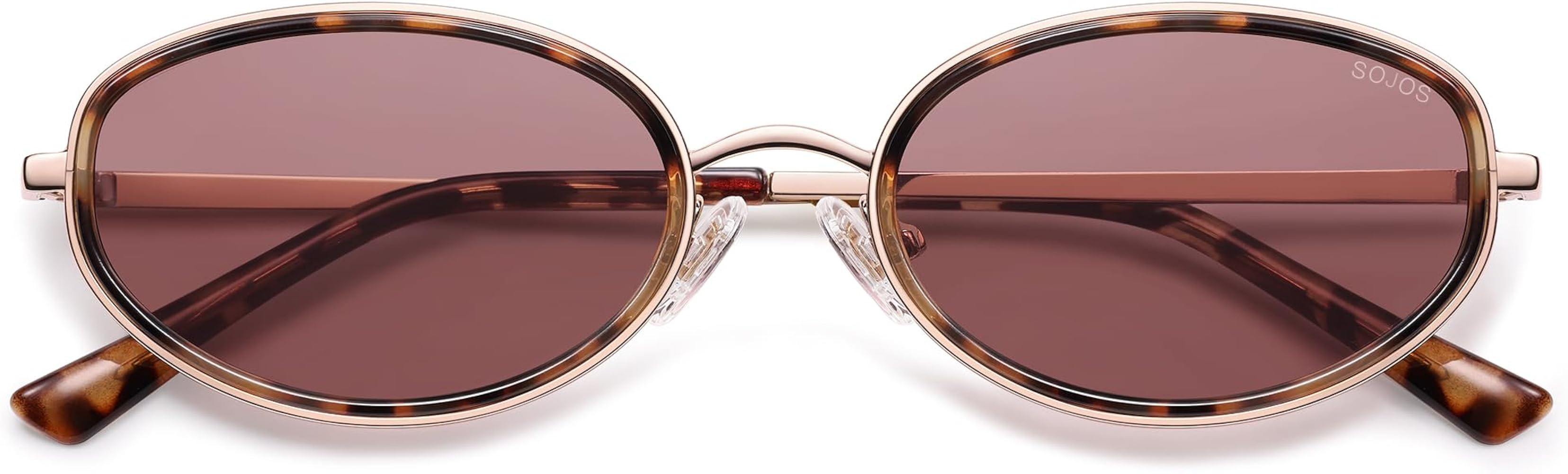 SOJOS Gafas de sol polarizadas redondas ovaladas de moda para mujeres y hombres, elegantes gafas ... | Amazon (US)