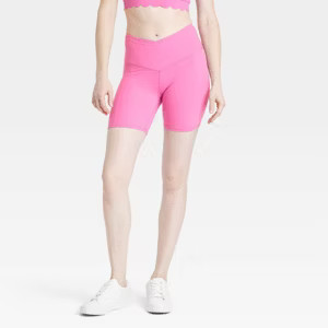 Women's V-Waistband High-Rise Bike Shorts 6" - JoyLab™ | Target