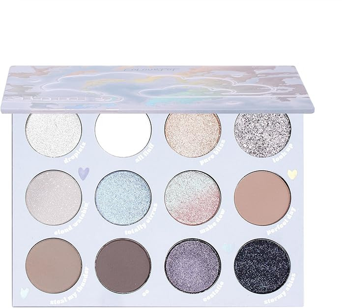 ColourPop Eyeshadow Palette - Eye Makeup Palette with Matte, Metallic, Matte Sparkle & Glitter Fi... | Amazon (US)