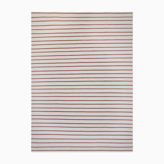 Emma Chamberlain Stripe Washable Rug | West Elm CA