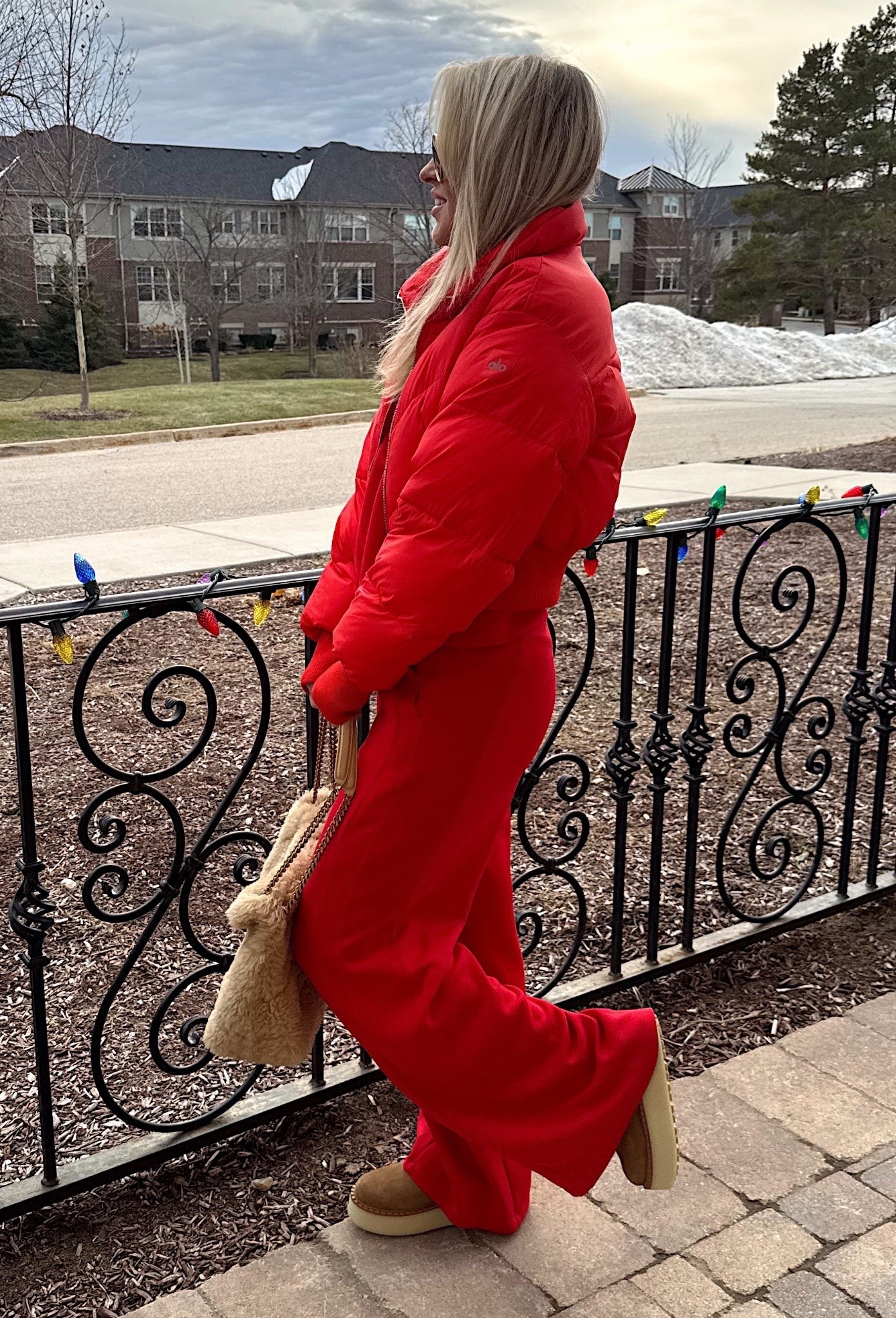  Christmas break vibes🔥! 
SPANX use: LILLIEXSPANX 
My pants have pockets and Lana’s have drawstring ❤️
Wearing smalls 

Seasonal style. Matching set. Travel style. Winter outfit  

#LTKootd #LTKHoliday