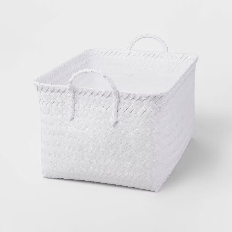 Large Woven Rectangular Storage Basket - Brightroom™ | Target