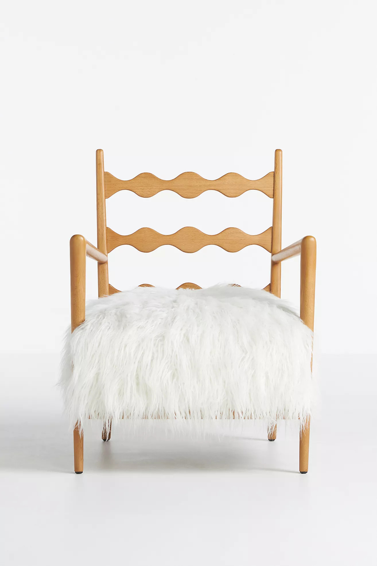 Katie Hodges Faux Fur Accent Chair | Anthropologie (US)