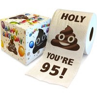 Printed Tp 95Th Birthday Gift Toilet Paper - Holy You're 95 Bday Party Funny Gift, Novelty Unique Happy Presents 500 Sheets | Etsy (US)