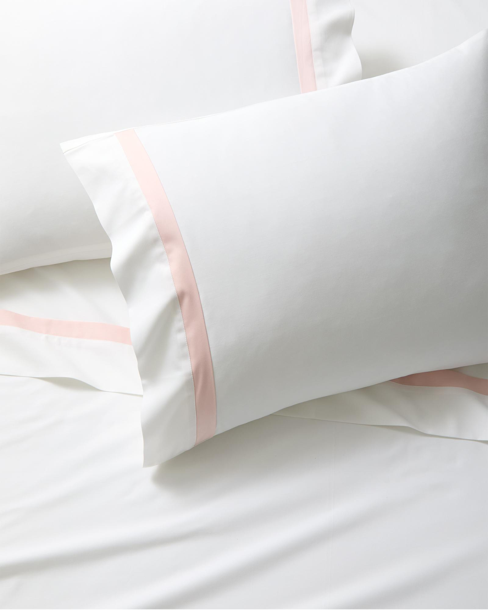 Border Frame Sateen Sheet Set | Serena and Lily