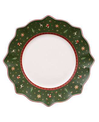 Villeroy & Boch Toy's Delight Green Dinner Plate & Reviews - Fine China - Macy's | Macys (US)