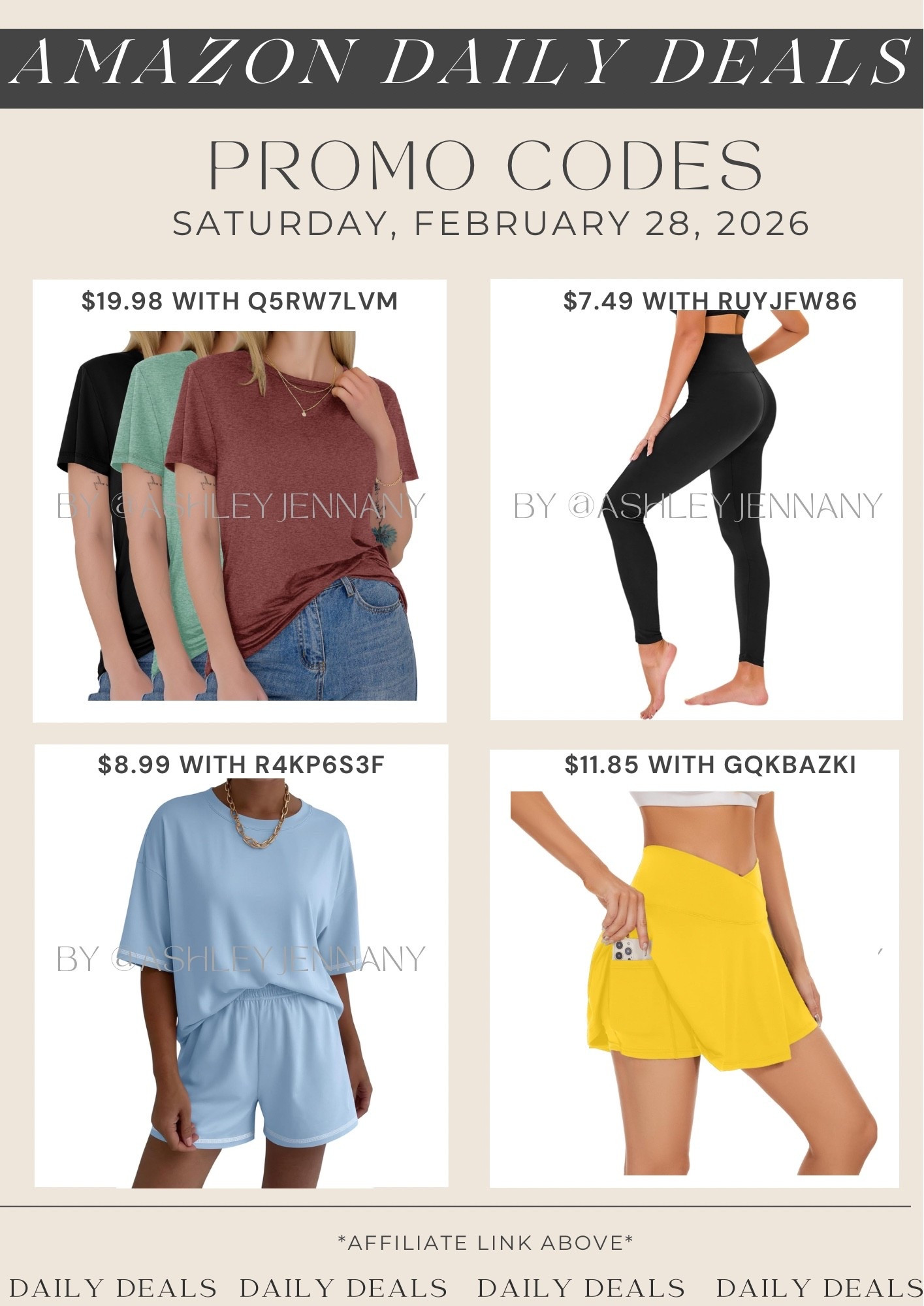 Amazon fashion deals 

#LTKMidsize #LTKSaleAlert