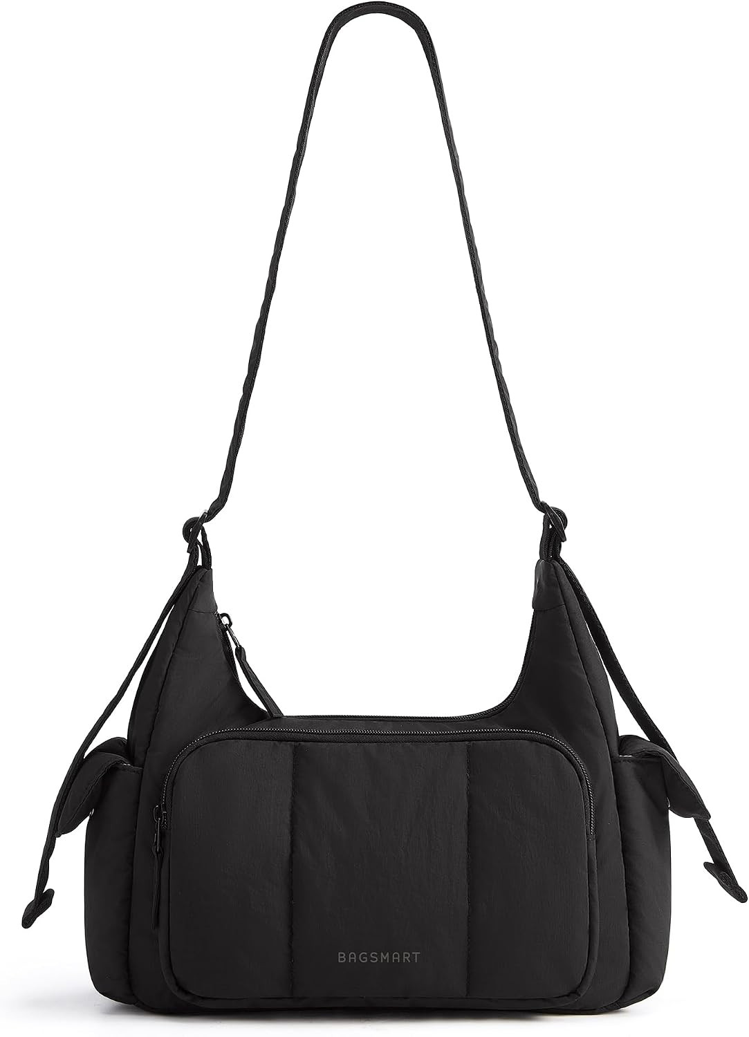BAGSMART Crossbody Hobo Bags for Women, Small Puffer Everyday Purse | Amazon (US)