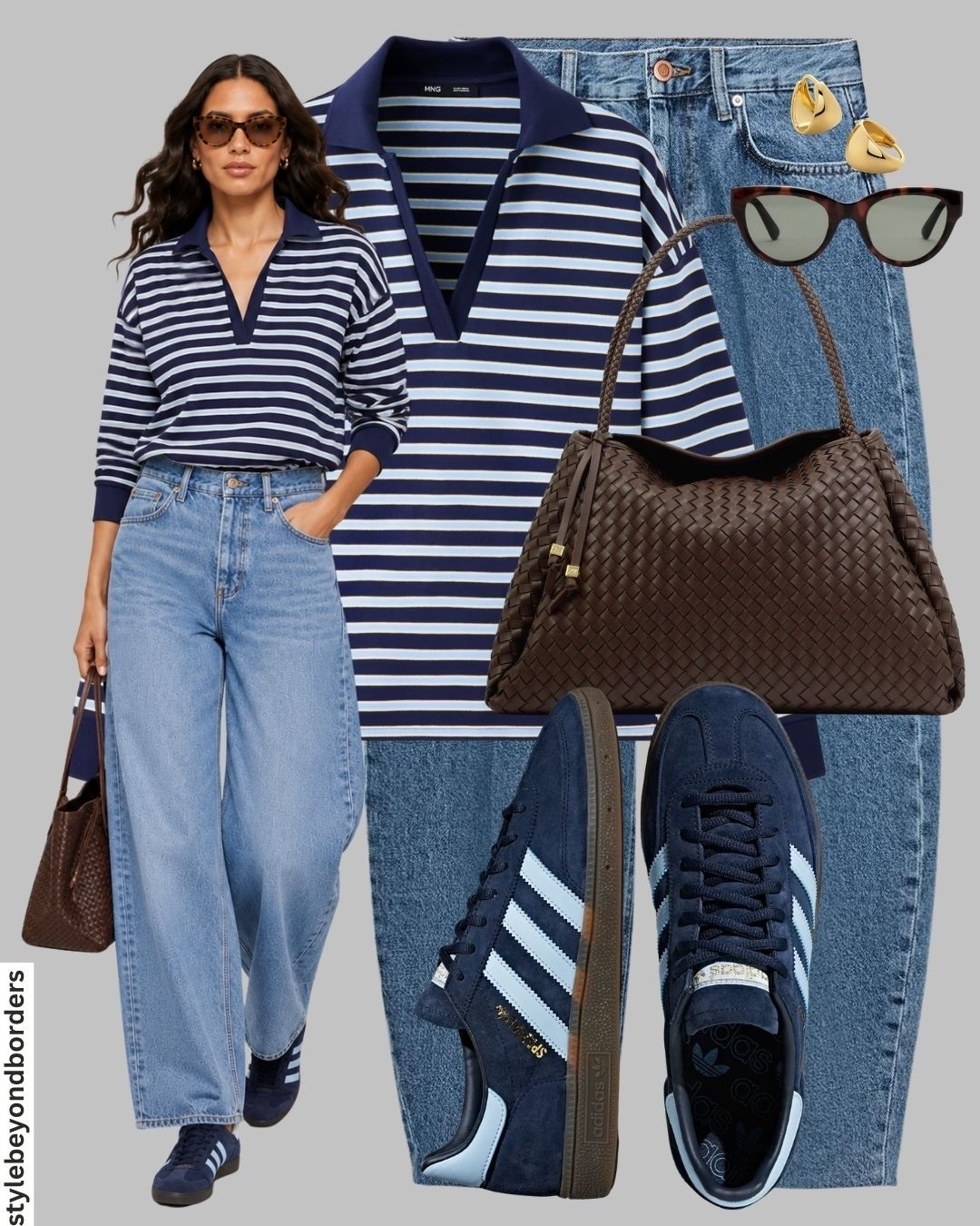 Striped top outfit styling 🦋🍂


Tags: striped shirt,denim trousers, denim jacket with contrast collar, wide leg, leopard print ballet flats, burgundy bag, short sleeve knit sweater, pre-fall outfit, chic outfit, easy to style look, zara

#LTKautumn #LTKjeans #LTKstyletip