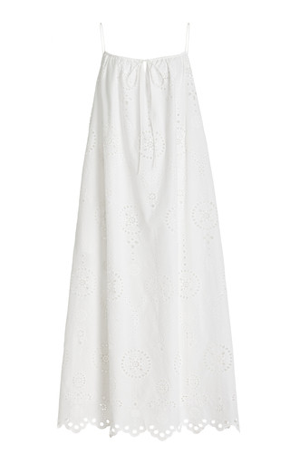 Broderie Cotton Midi Dress | Moda Operandi (Global)