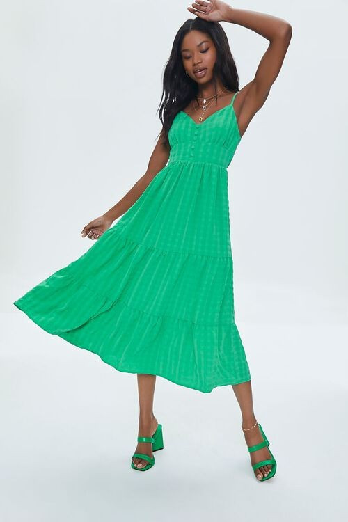 Tiered Cami Midi Dress | Forever 21 | Forever 21 (US)