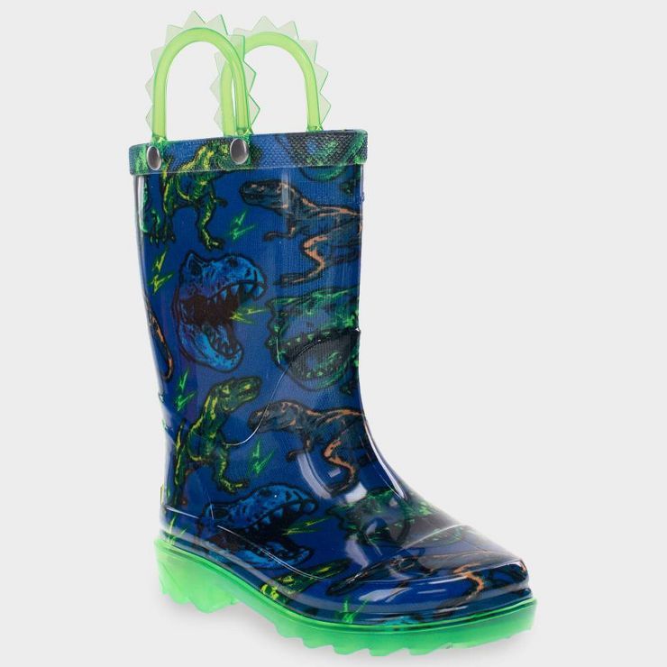 Western Chief Toddler Boys' Diego Rain Boots - Blue | Target