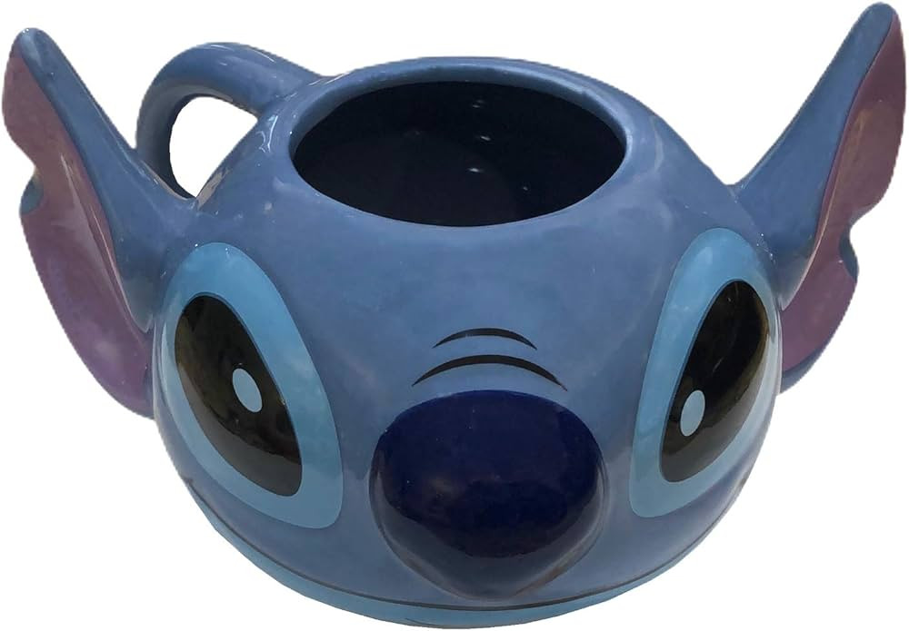 Disney Stitch Ceramic Figural Coffee Mug | Amazon (US)