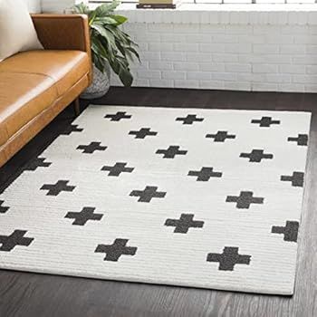 Swiss Cross Area Rug | Amazon (US)