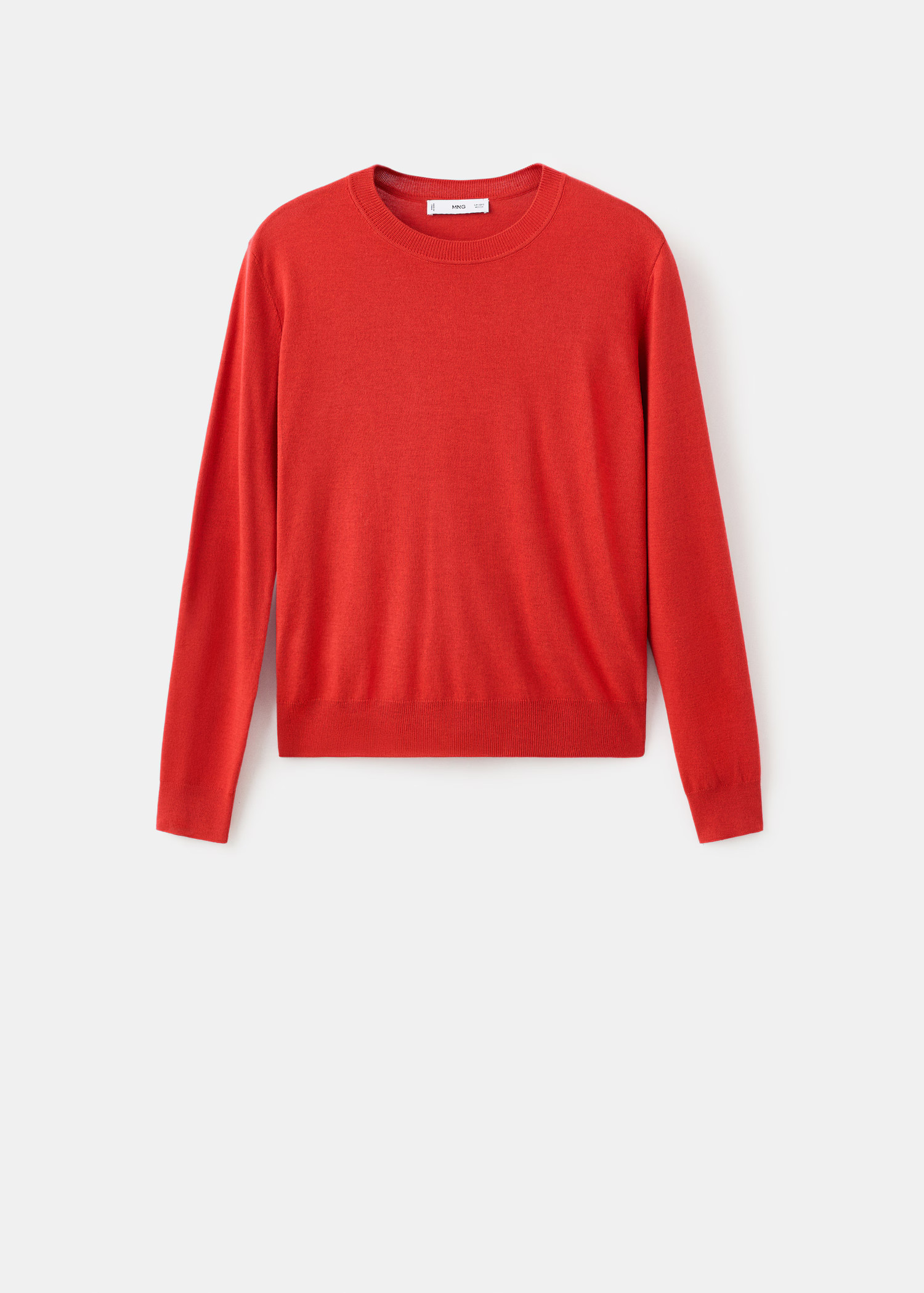 Fine-knit crew-neck sweater | Mango (US/MX/AU)